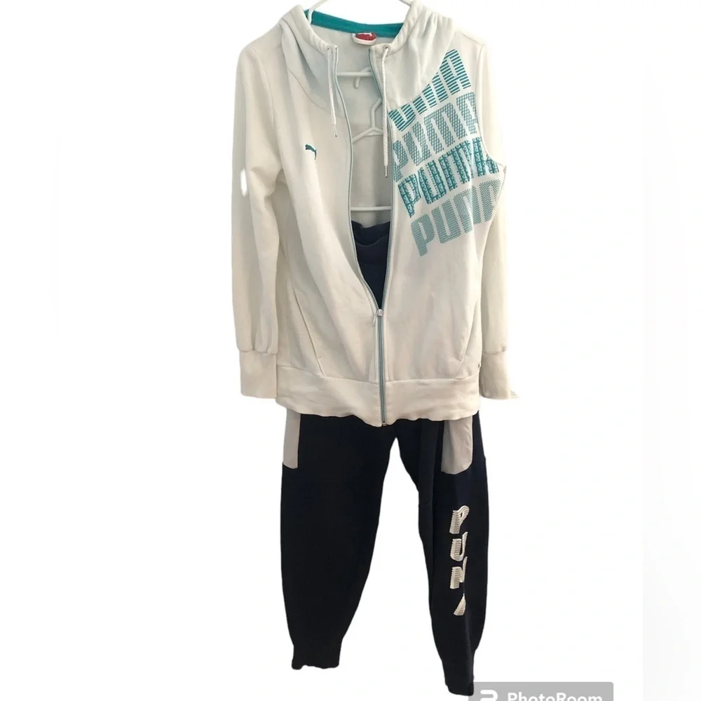PUMA 2 piece  size M/L track suit set - Picture 11 of 16